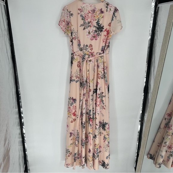 BHLDN Yumi Kim Calypso Wrap Maxi Dress in Cameo Bella Bouquet Size S - Picture 12 of 16